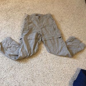 North Face Zip off Hiking pants